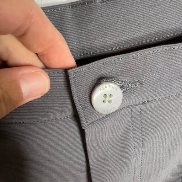 PGA Tour 5 Pocket Horizon Golf Pant, Grey, 40W 32L Mens - Picture 3 of 9